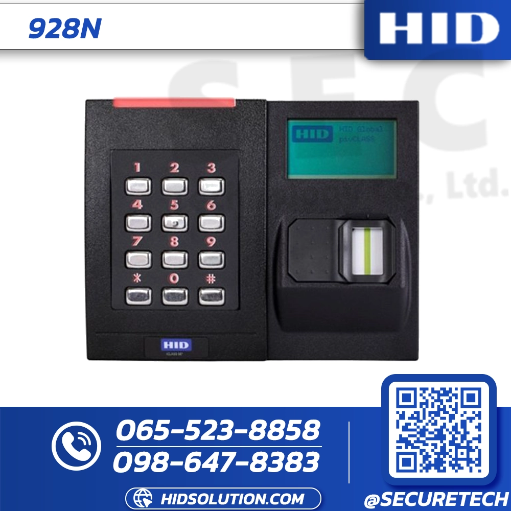 HID iCLASS SE RKLB40 Biometric Reader (928N)
