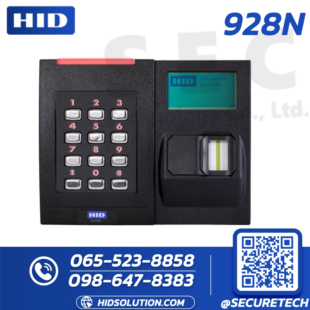 HID iCLASS SE RKLB40 Biometric Reader (928N)