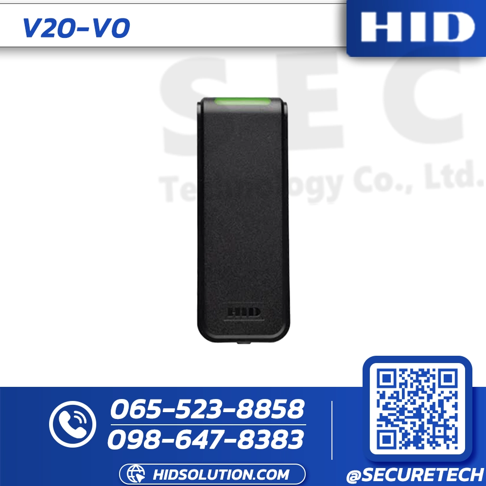HID Vento 20 Access Control Reader (V20-V0-000000)